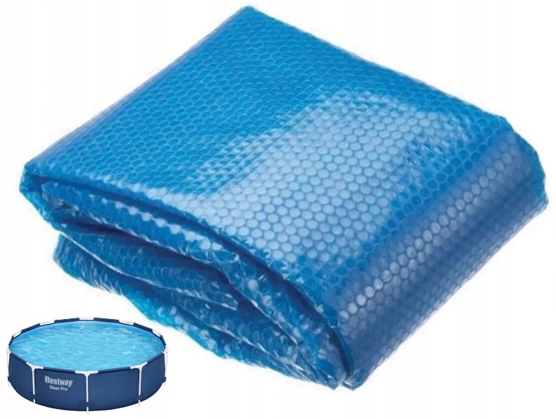 Solární Krycí Plachta bazénu do bazénu bazén Bestway Steel Pro Frame 305x76 cm