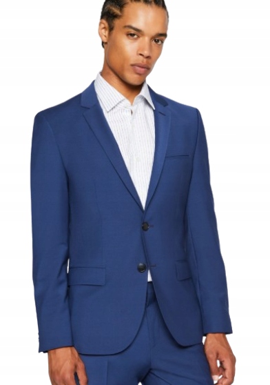 Hugo Sako Modrá Na Knoflíky 50 Jss