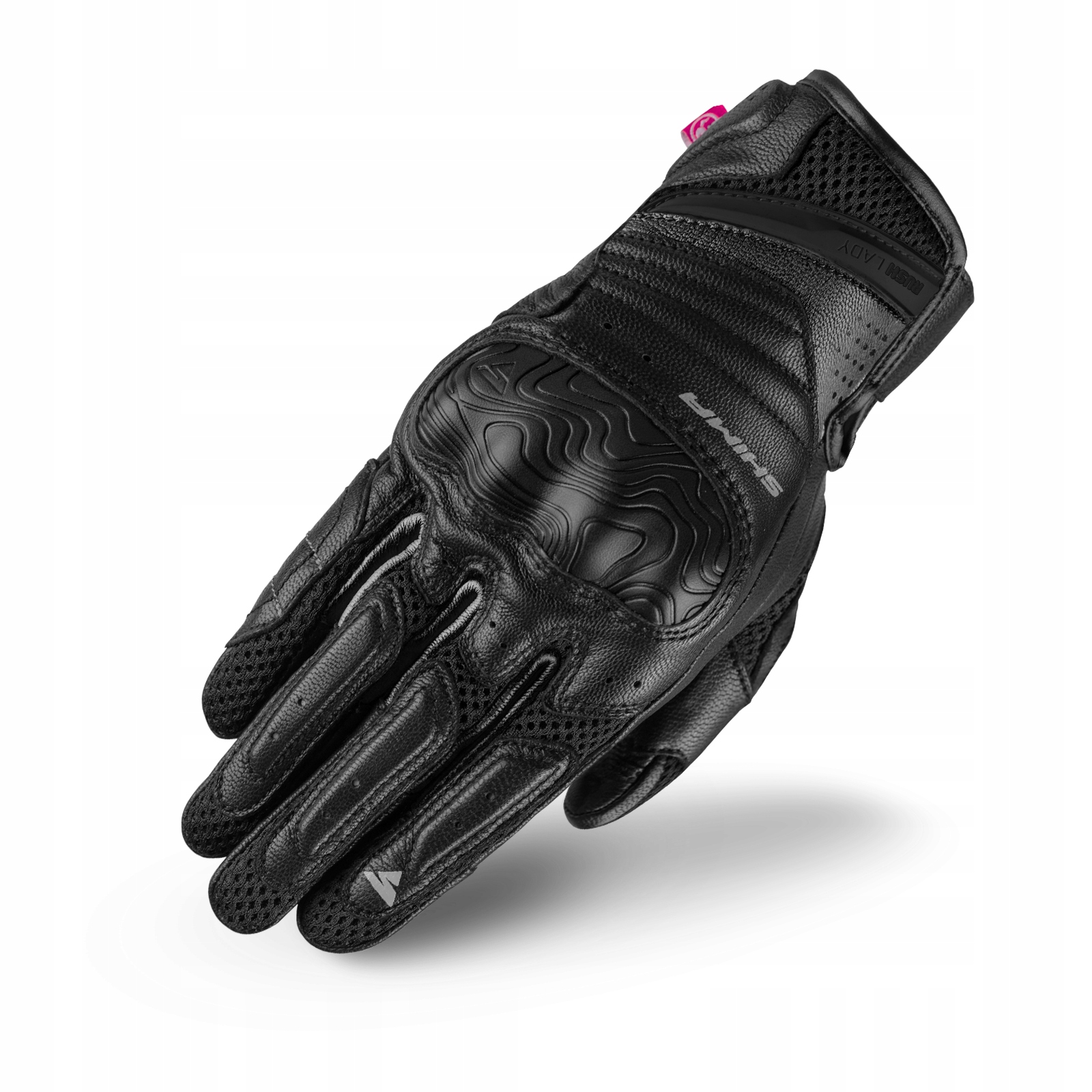 Dámske letné motocyklové rukavice Shima Rush Lady Black M