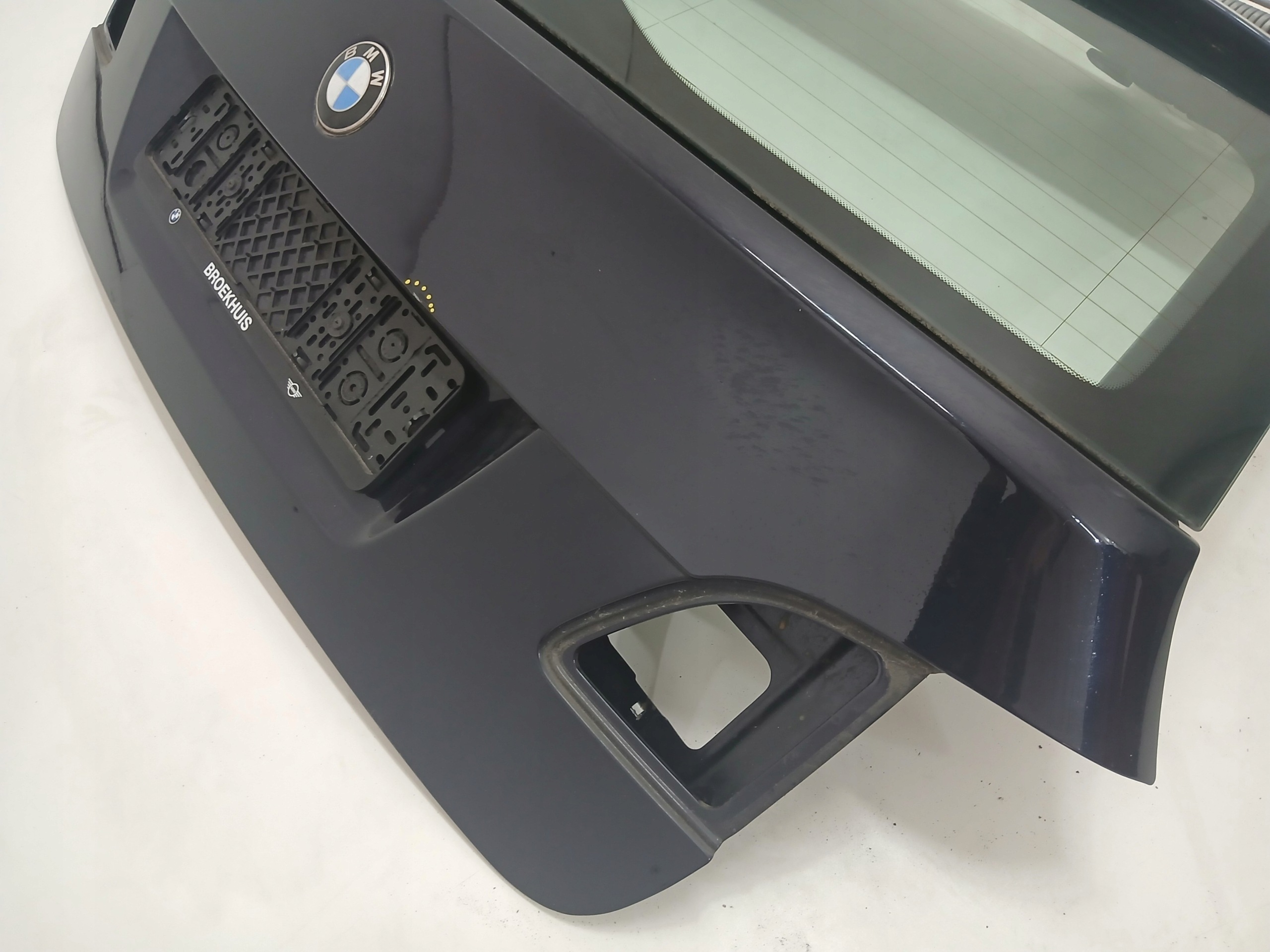 BMW E61 trunk door boot CARBONSCHWARZ