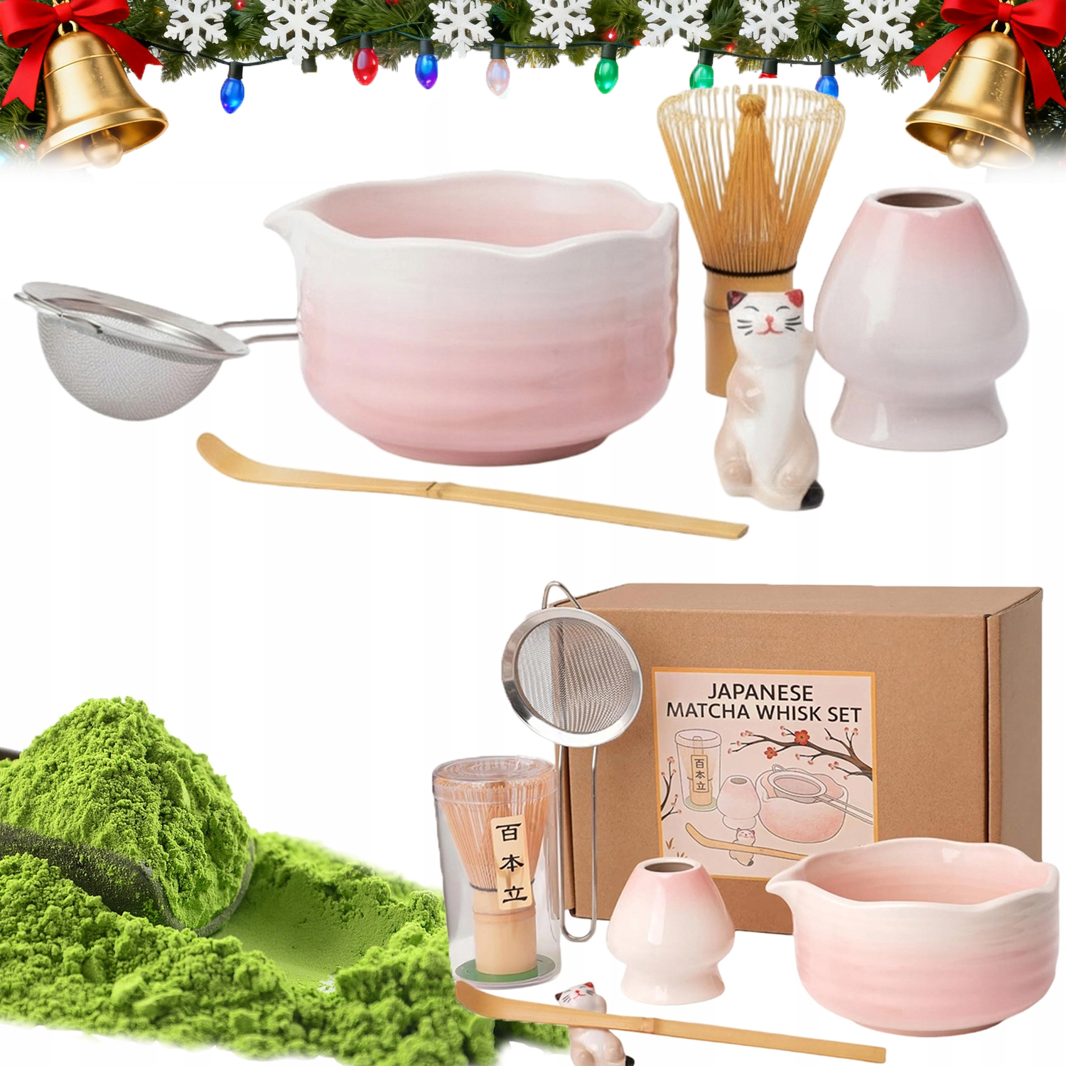 Zestaw Do Matchy Japoński Styl 6 Częściowy Dla Wielbiciela Matchy