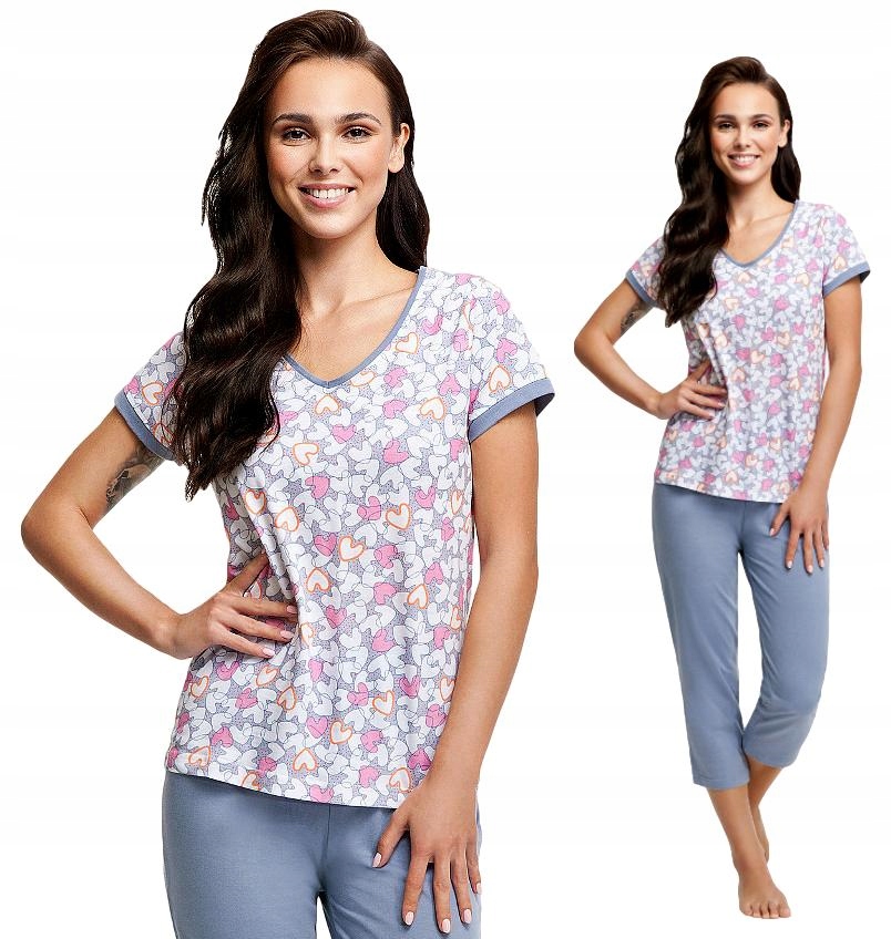 

Piżama damska Luna Serca 631 Bawełna # M