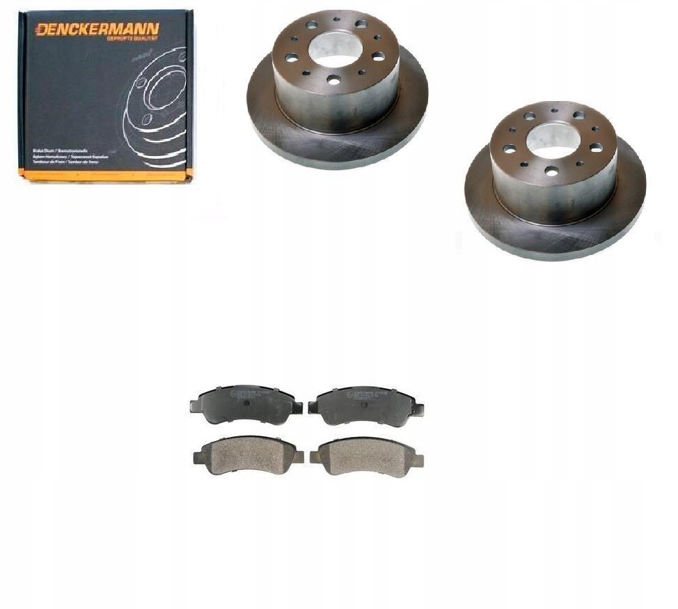 Kotouče Kostky Boxer Ducato Jumper 2006- Zadní 280MM 1.7T 79