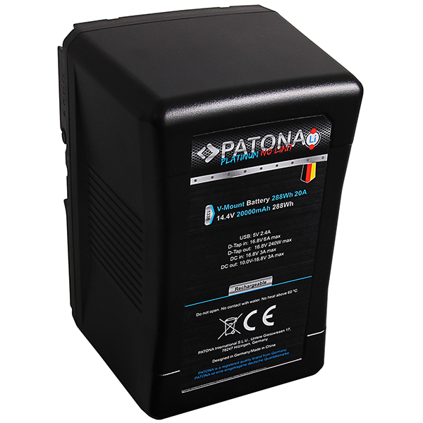 PATONA akumulator Platinum V-Mount 20A 288Wh