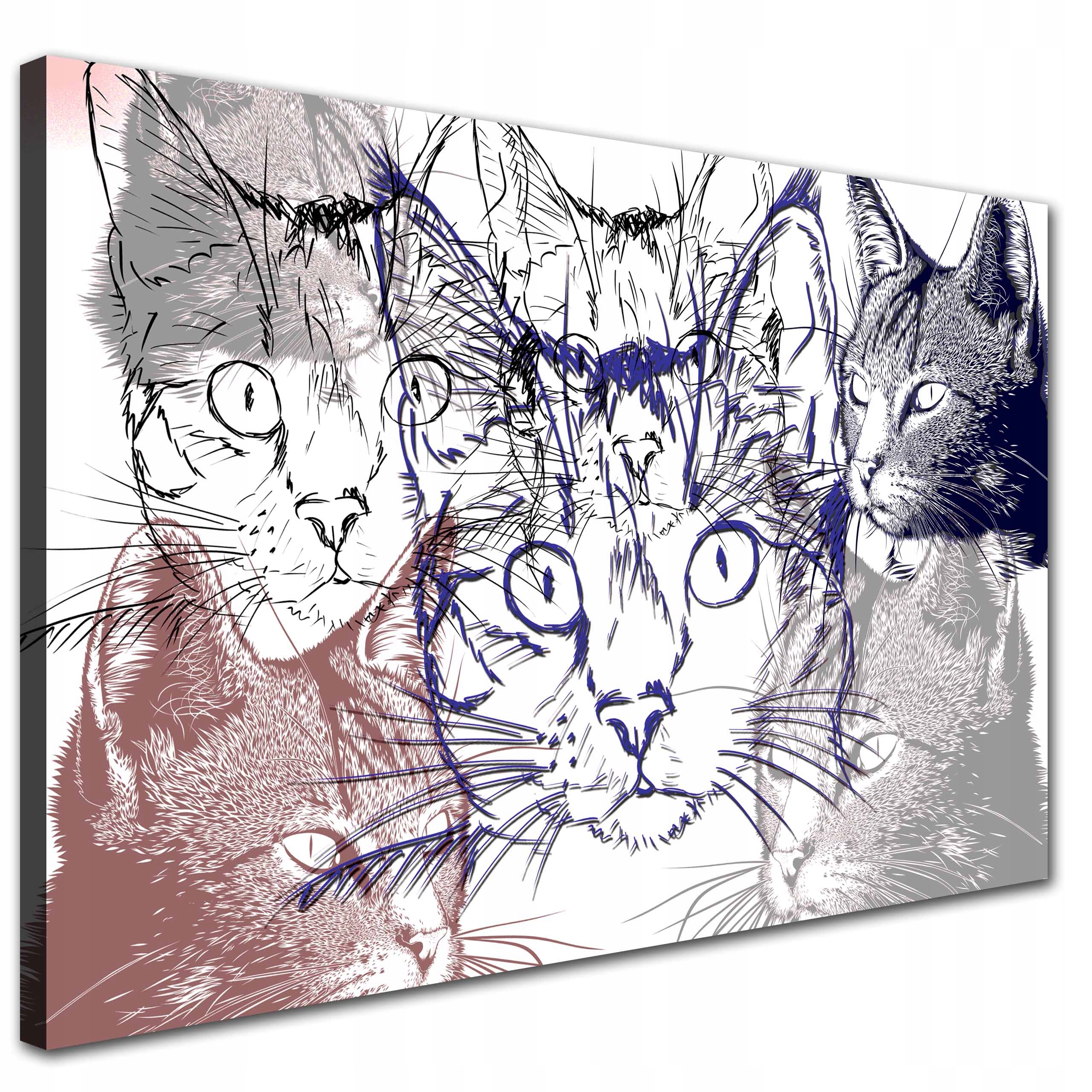 

Obraz na płótnie Dzikie Koty 90x60