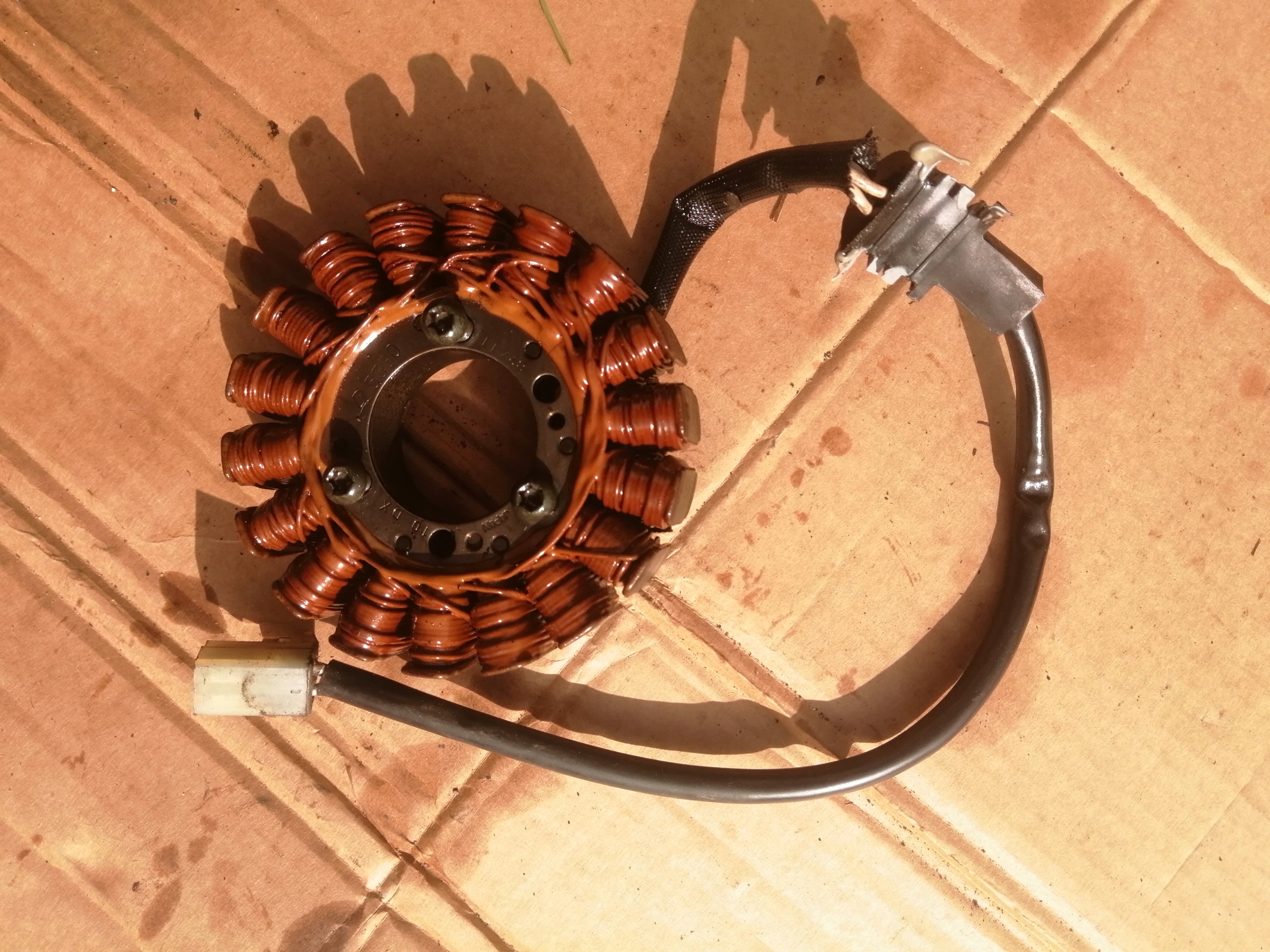 Wert755oxc6t5x - Yamaha R6 rj05 03-05 генератор статор статор