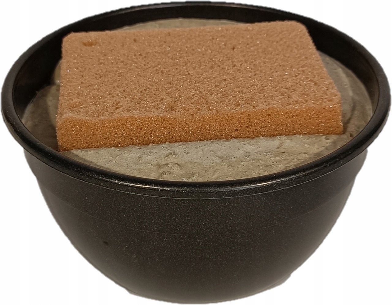 BAZA POD STROIKI OBCIĄŻONA Z OASIS CEMENCIAK MISKA 1 GRAFIT 16CM NA STROIKI