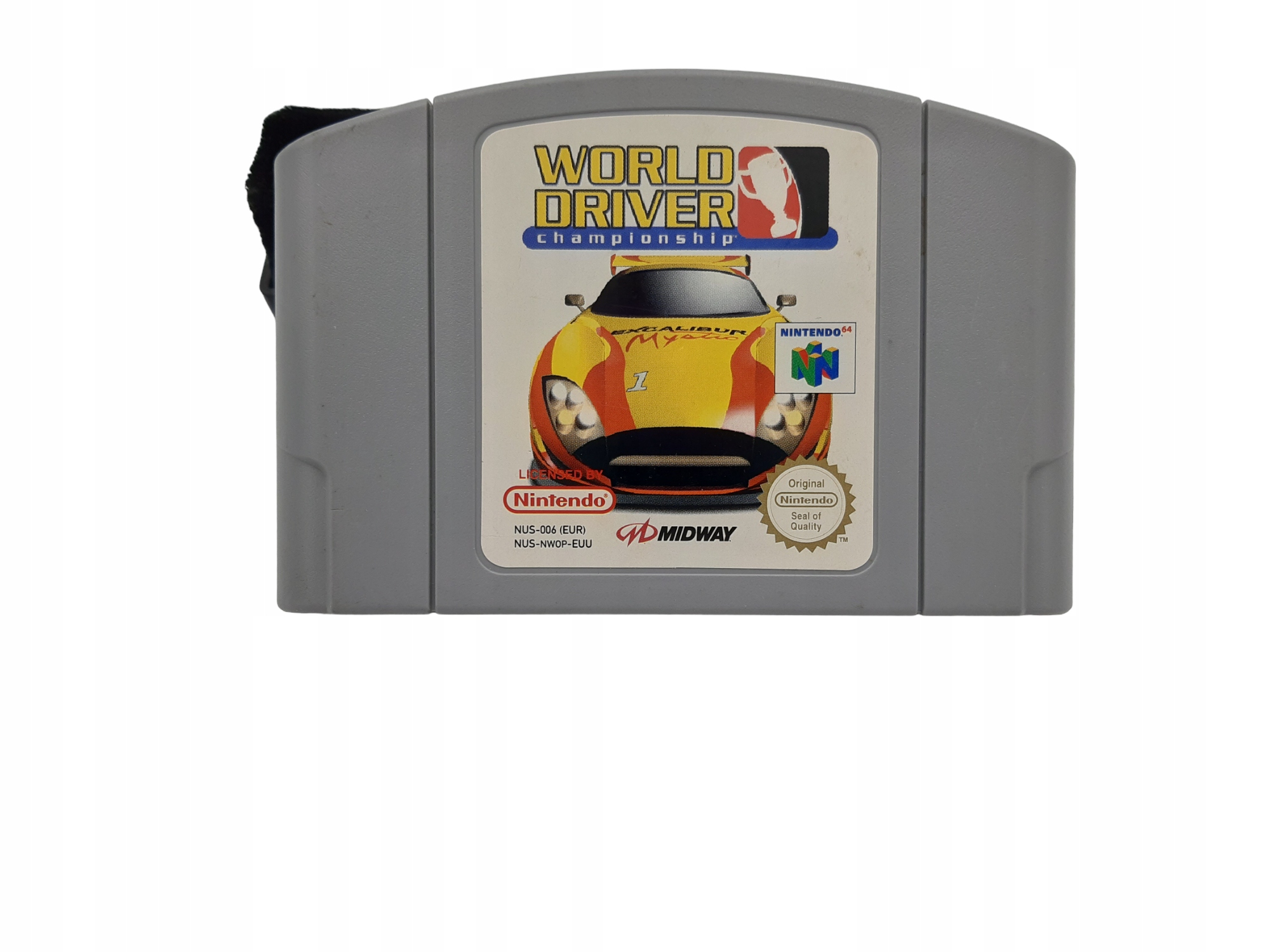World Driver Championship Nintendo 64 pudełkowa