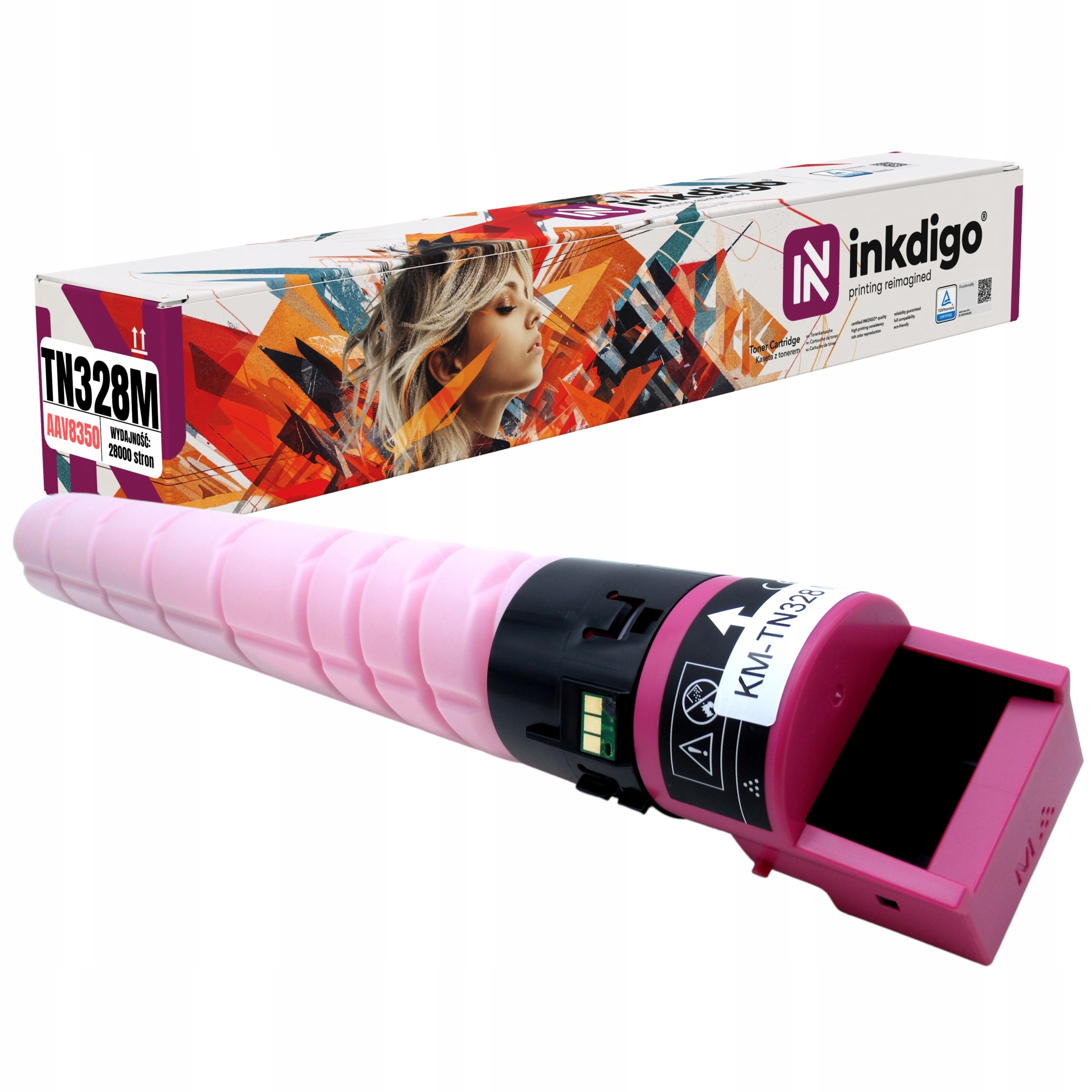 AAV8350 TN328M Náhradní Toner Pro Konica Minolta Bizhub C250i C300i C360i