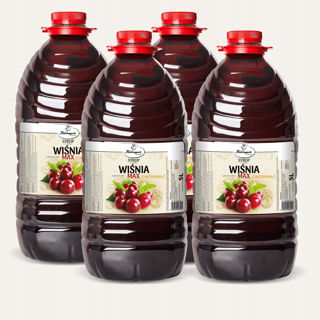 Syrop Wiśnia 5L Herbapol