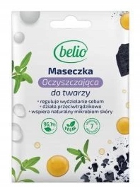 

Belio maseczka Oczyszczająca do twarzy 10 ml