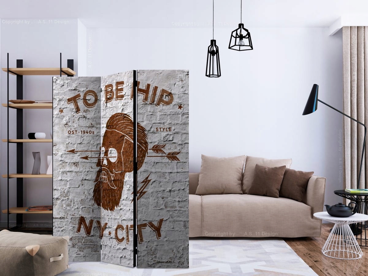 Parawan 3-częściowy - TO BE HIP Szerokość parawanu 135 cm