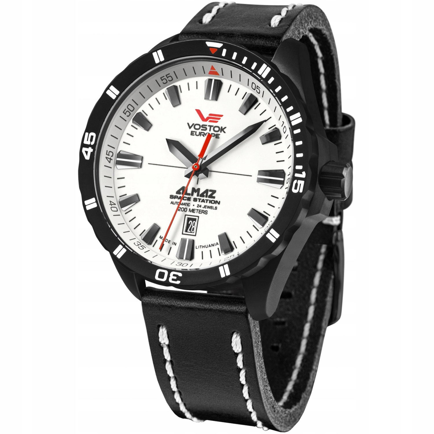 Pánské Hodinky Vostok Europe NH35A-320C680 černý řemínek