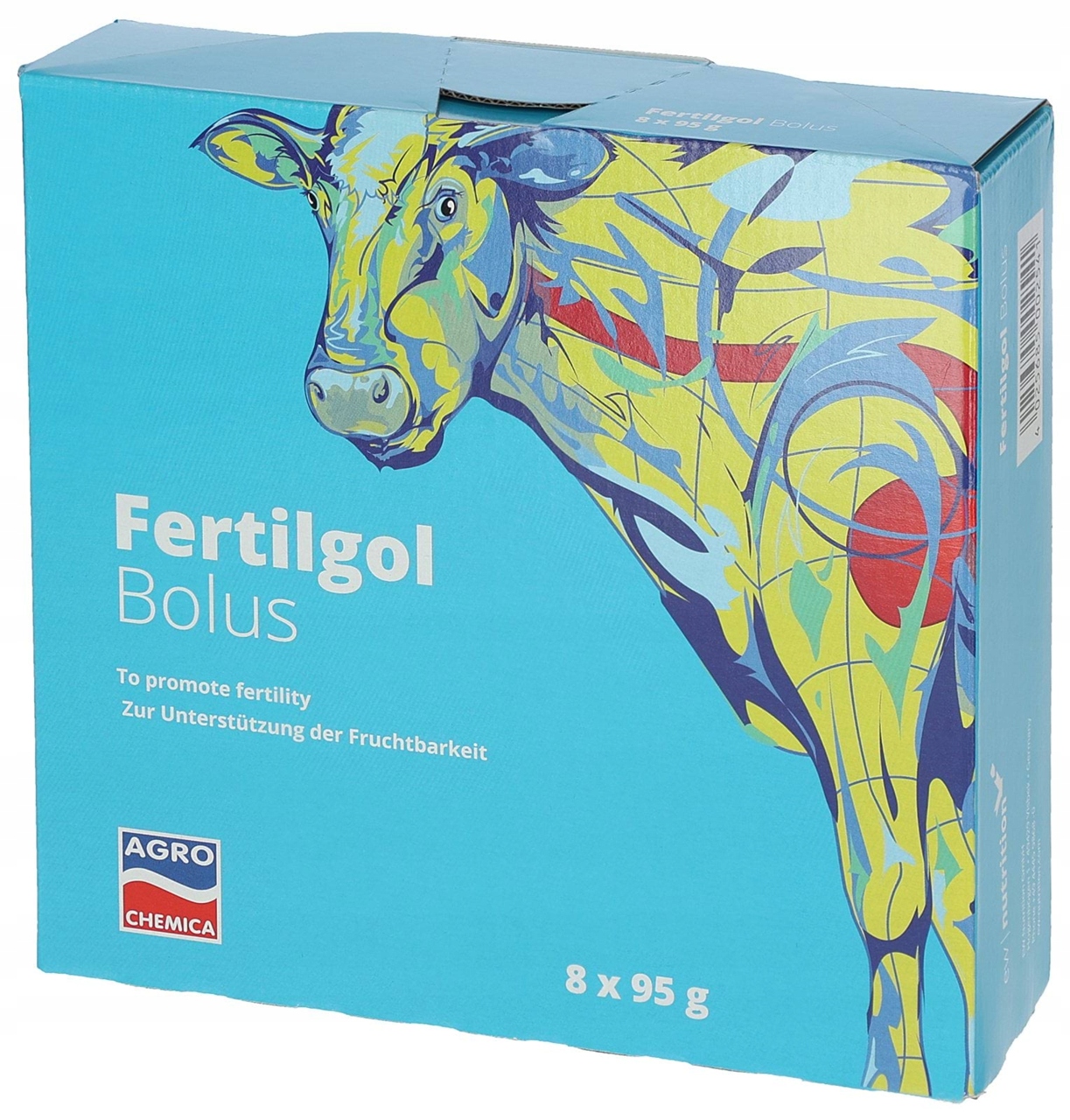 Bolus Pro Krávy S Problémy Při Rozrodění Fertilgol Bolus 8 x 95 g Agrochemica