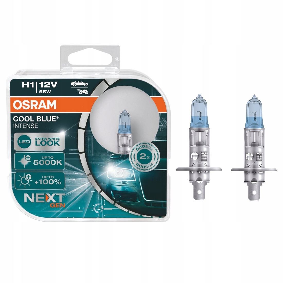 

Żarówki H1 Osram Cool Blue Intense Extra White