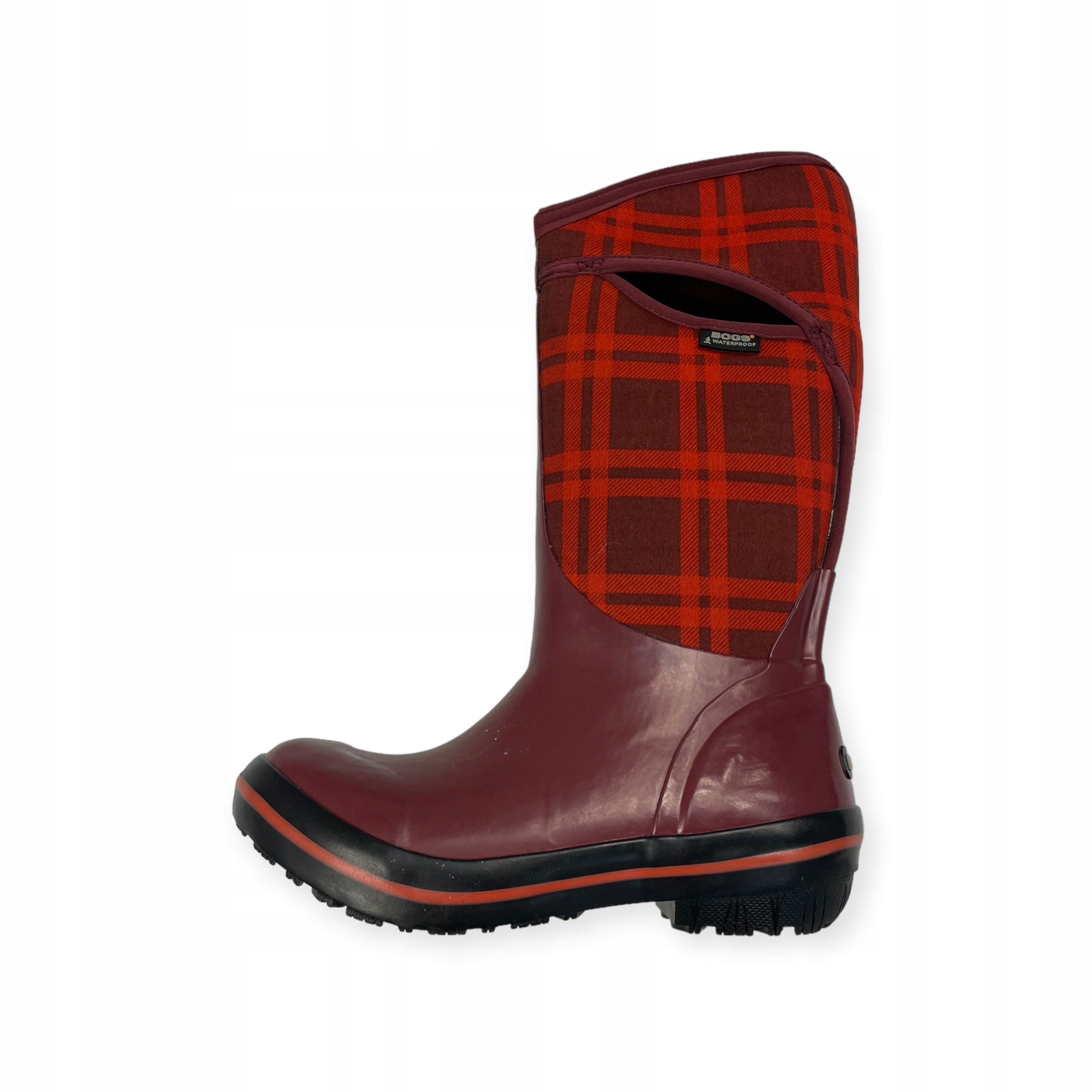 Červené elegantní holínky Bogs 38