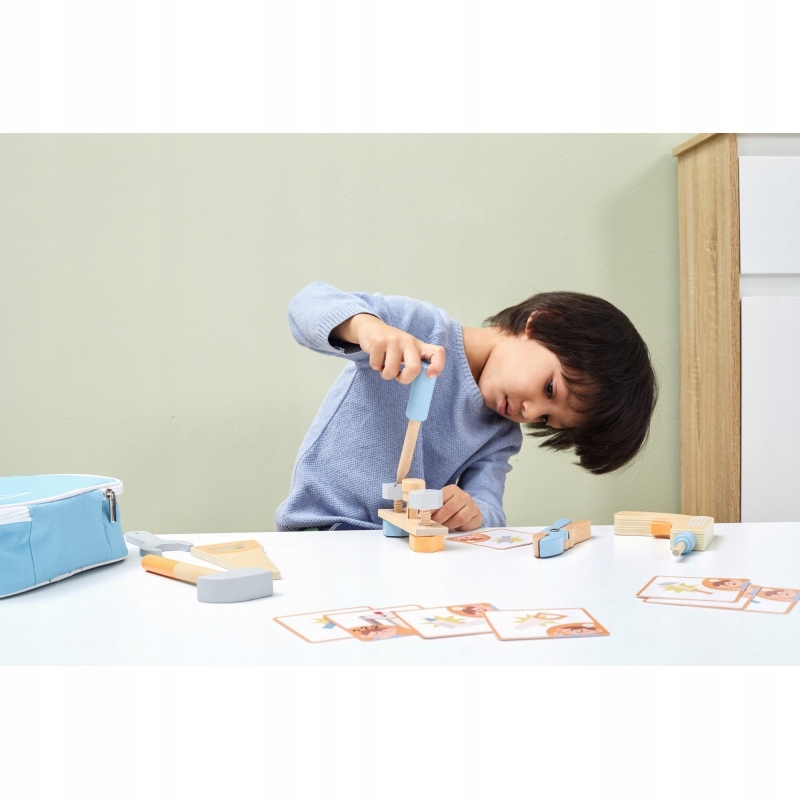 TORBA MAJSTERKOWICZ MAŁY Z NARZĘDZIAMI Wiek dziecka 2 lata +