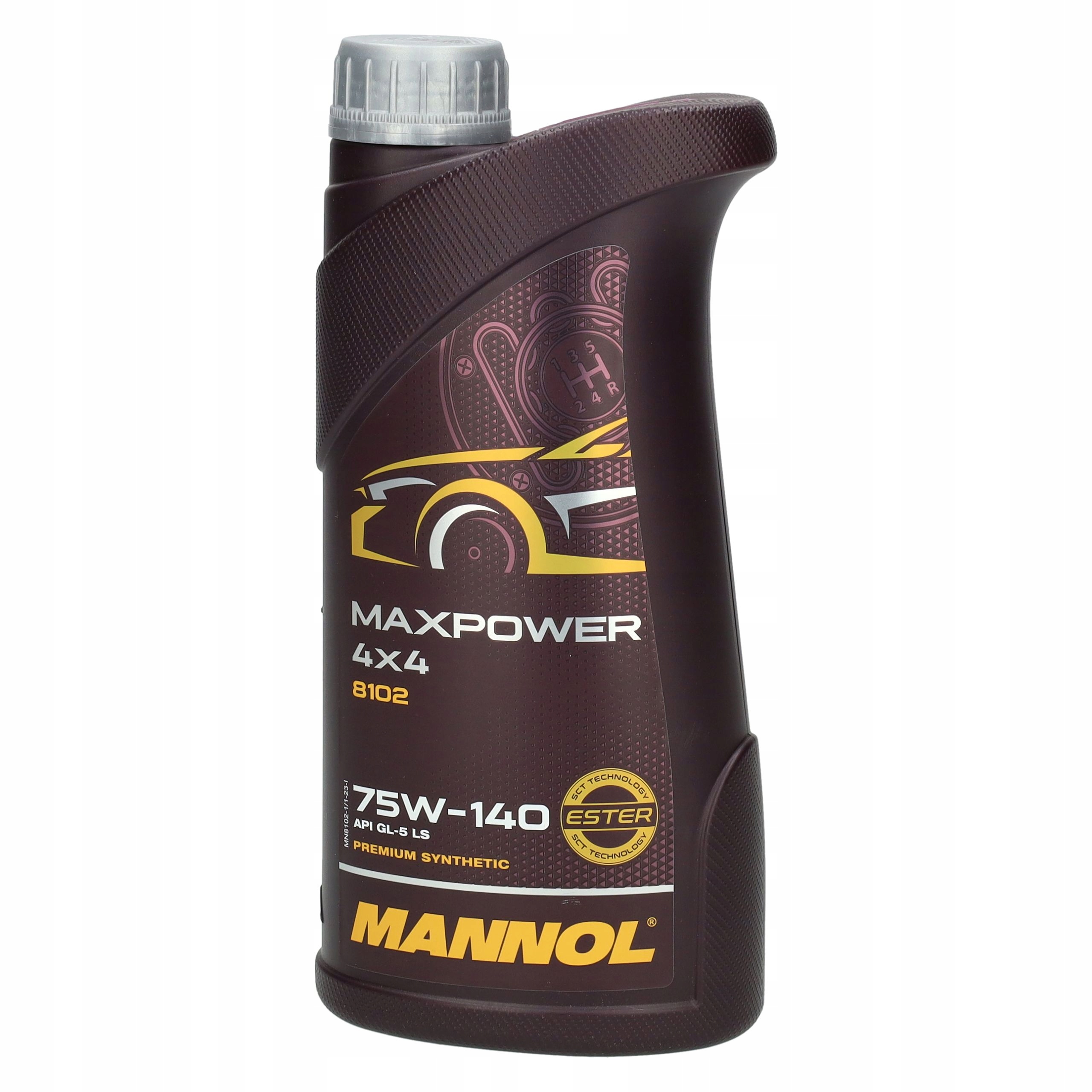 Olej Przekładniowy Mannol MaxPower GL5 75w140 1L
