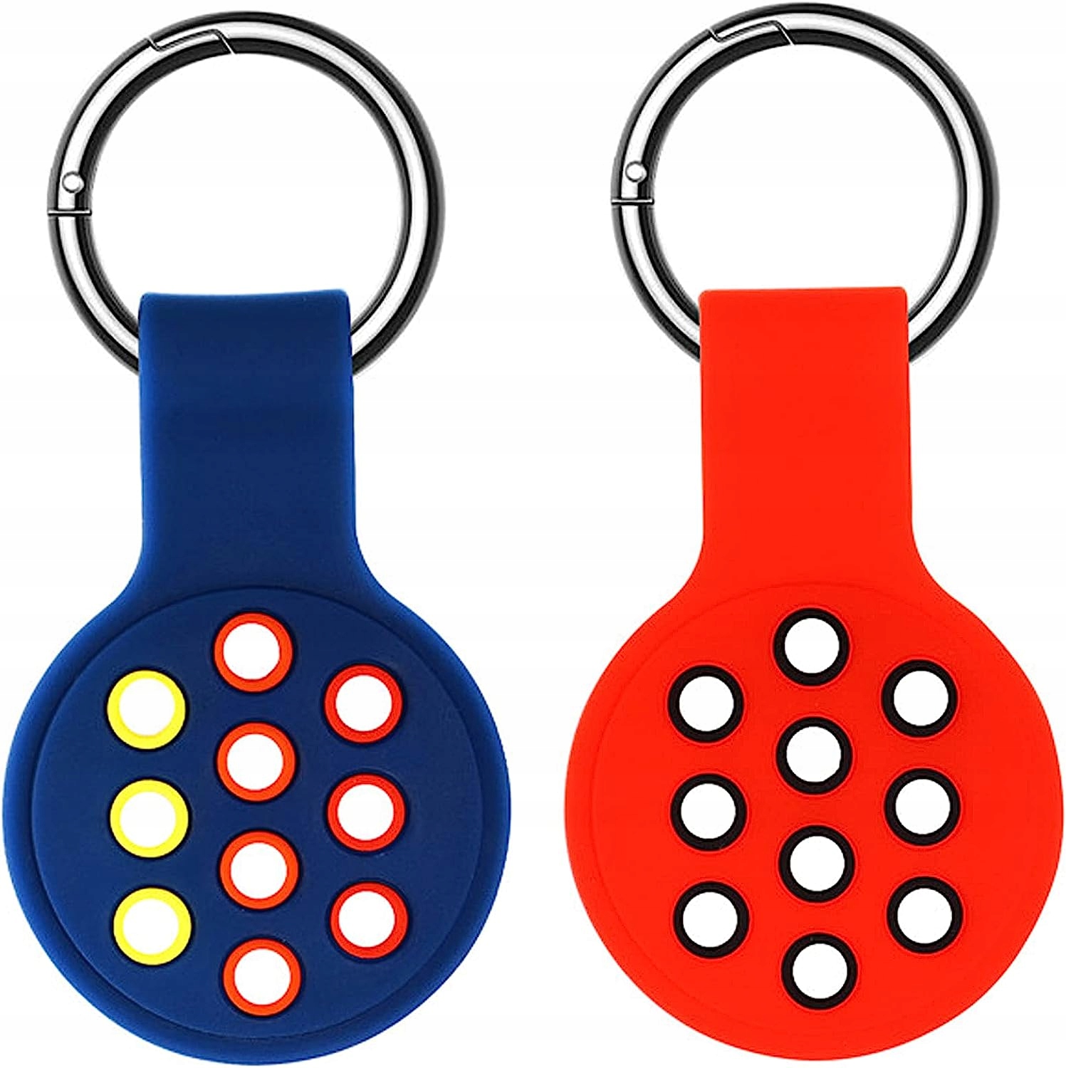 Zawieszki Ochronne AirTags Miękka Guma N-cz X2