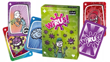 Gra KARCIANA WIRUS EPIDEMIA ZARAŹLIWA GRA RODZINNA Nazwa Wirus