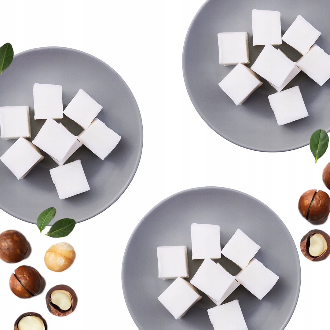 Glycerinová mýdlová báze Makadamový olej Hydratační mýdlo 3x1 kg