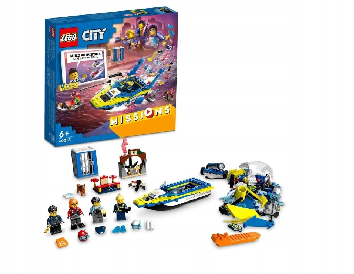 Lego City 60355 Mise detektiva pobřežní stráže