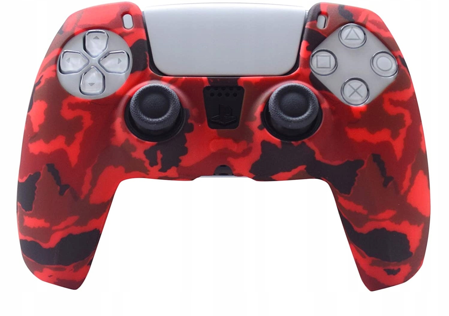 OSŁONA SYLIKON ETUI NAKŁADKA SILIKONOWA pada PS5 Moro Red