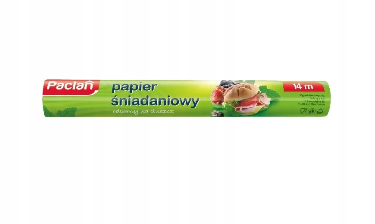 

Papier Śniadaniowy Na Rolce 14m Paclan