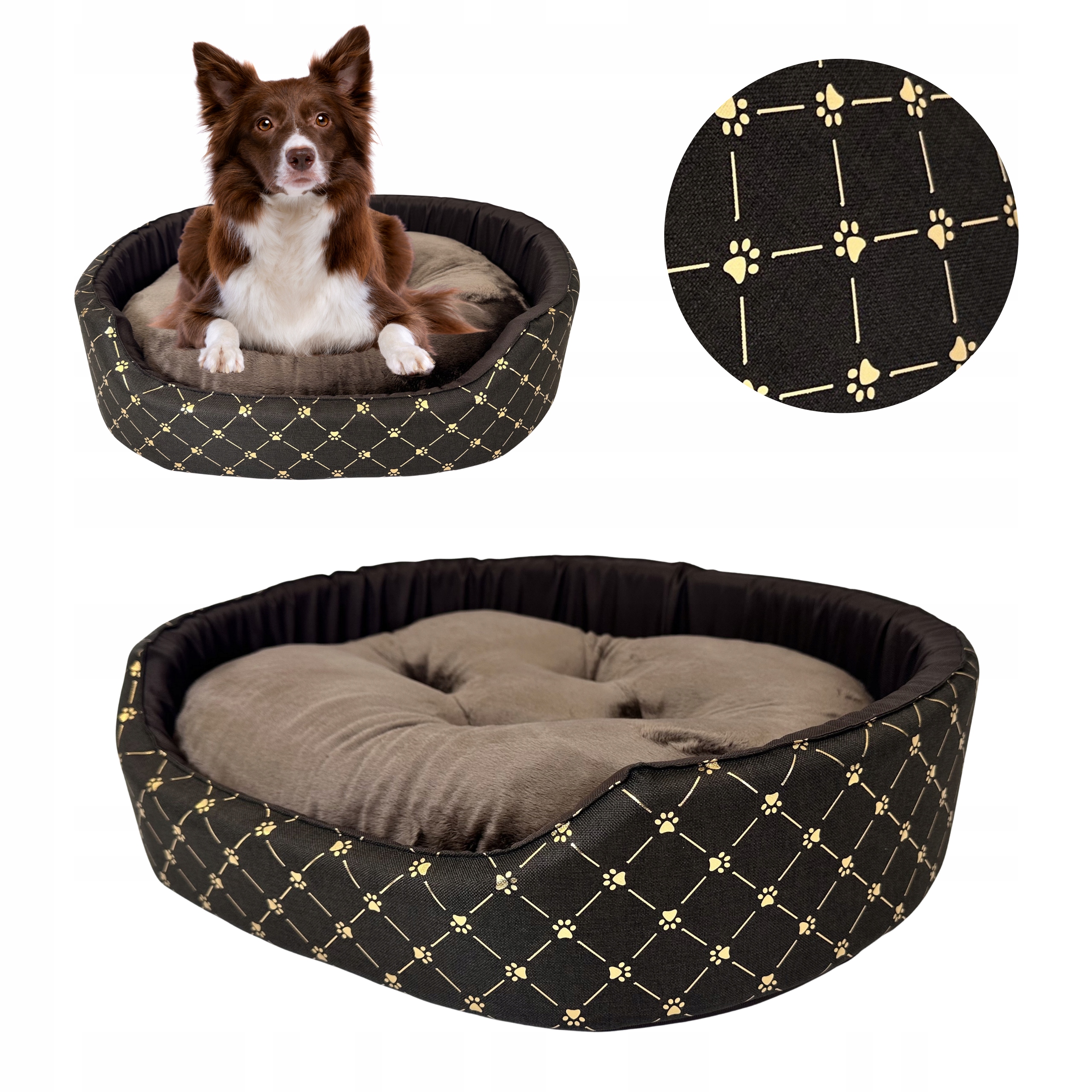 Levně Psí pelíšek, Pelíšek Potah Kotec vodotěsná, XL, 75x65 cm, barvy