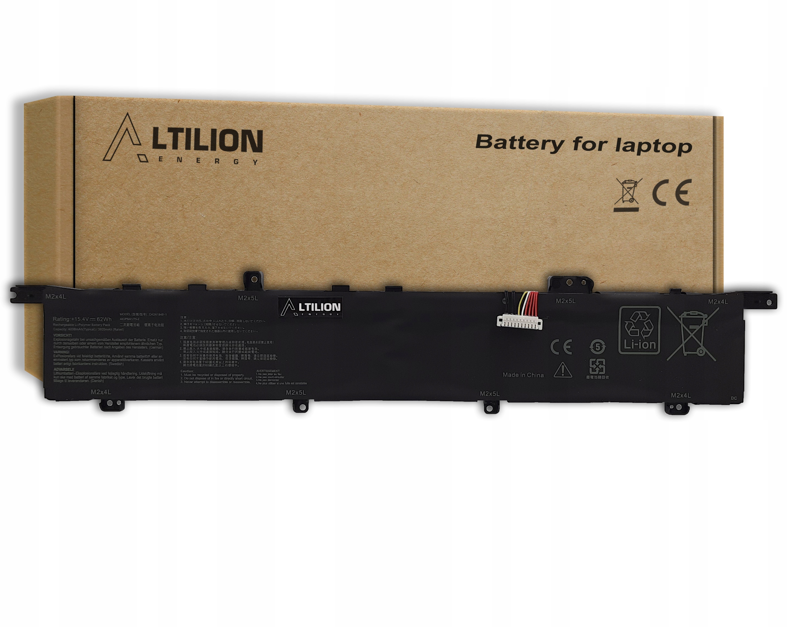 Baterie Altilion Energy C42N1846-1 je kompatibilní s Asusem