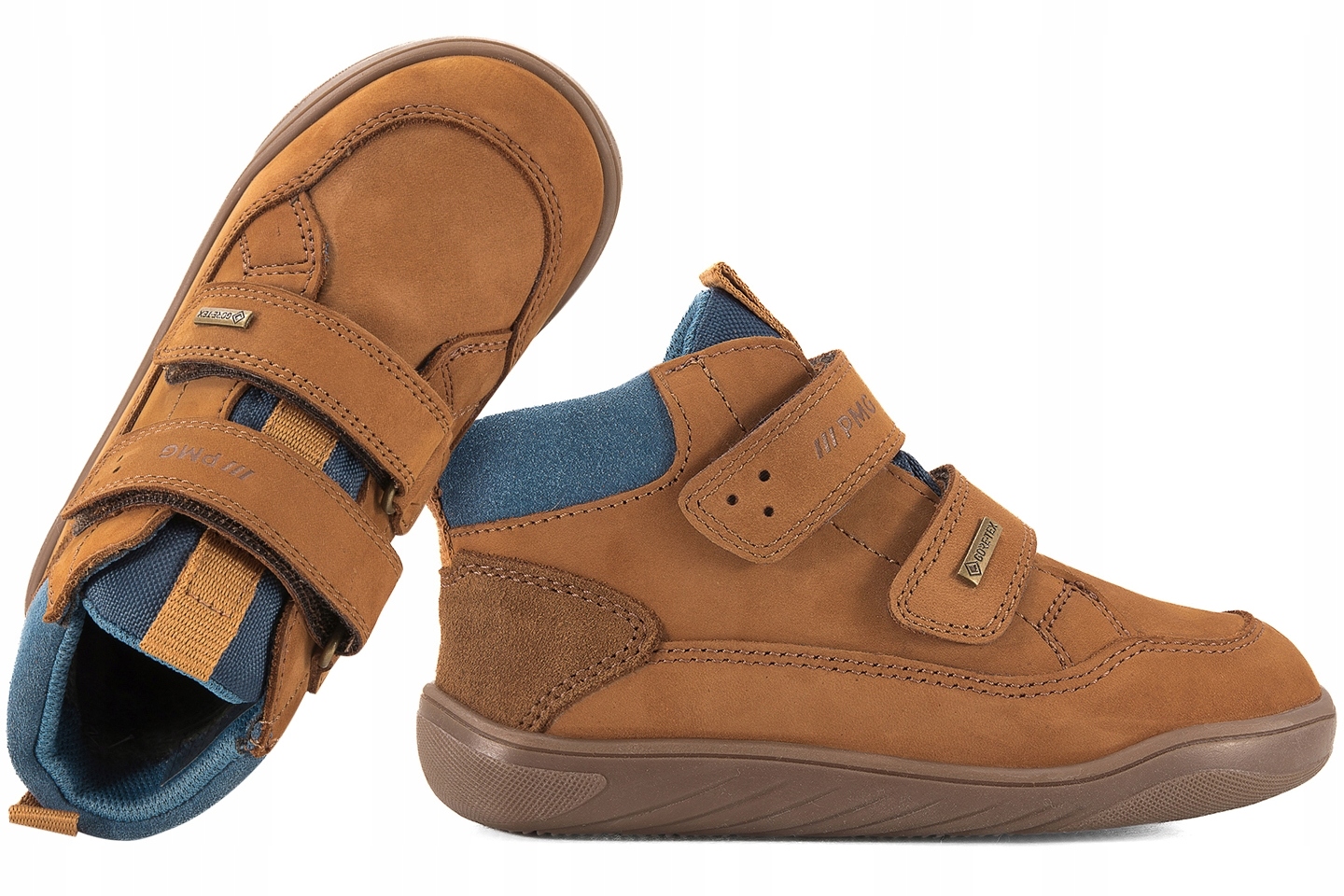 Primigi 8915133 Barefoot Wodoodporne Trzewiki Półbuty Gore-tex 28 karmelowe