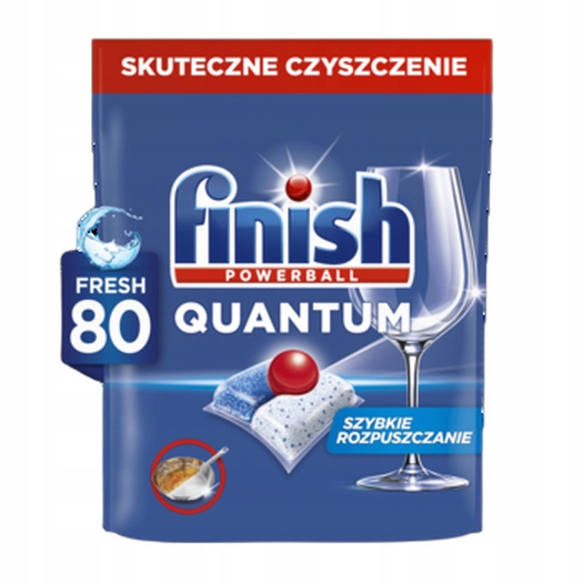 Levně Finish Kapsle Quantum All-in-1 80 fresh