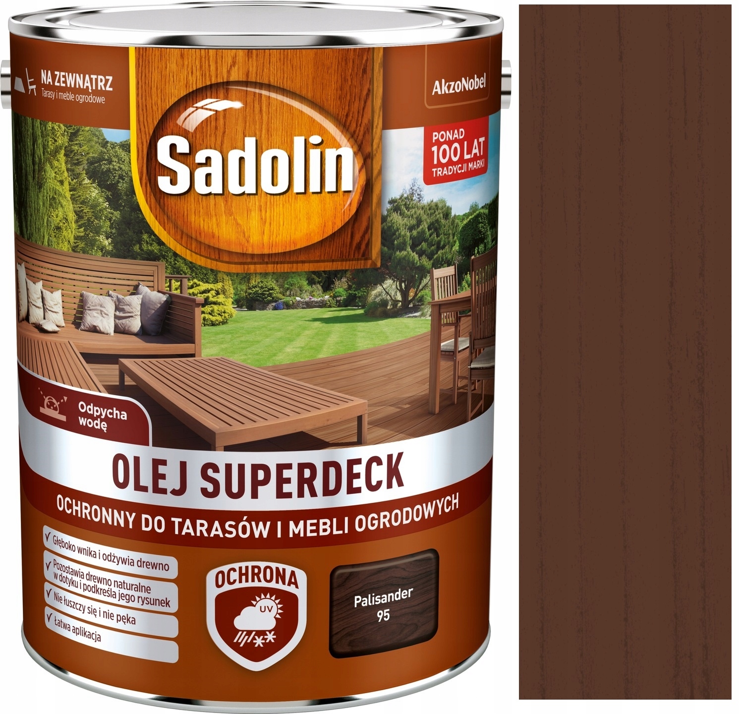 

Sadolin Olej Superdeck Do Tarasów 5L Palisander