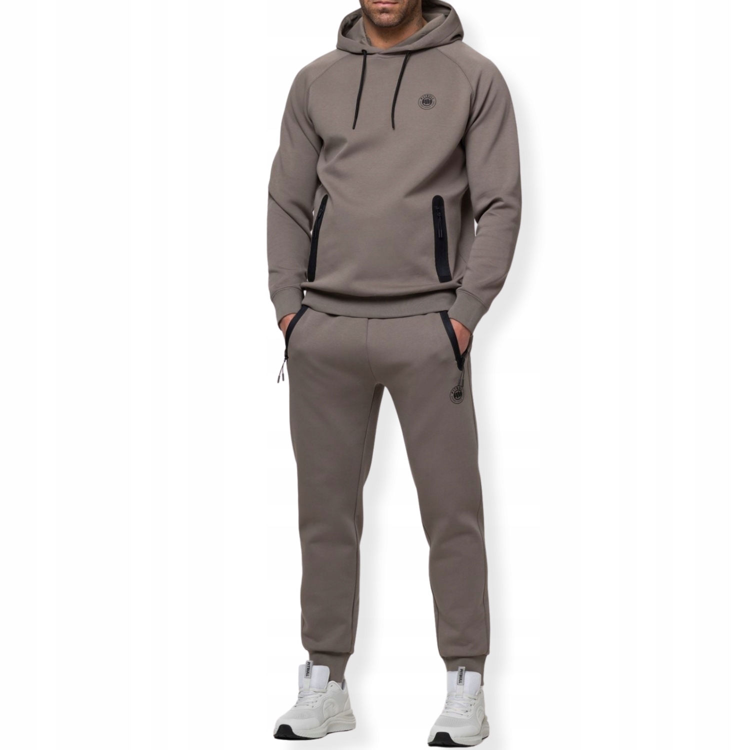 Bawełniany męski zestaw dresowy Pitbull Komplet Bluza i Spodnie Dogwood