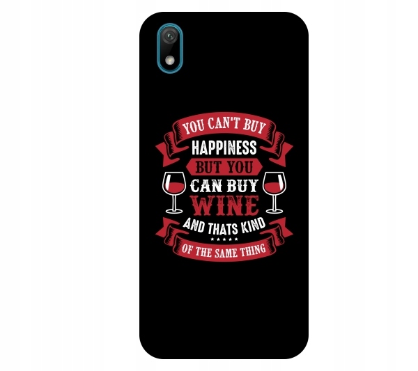 

Etui na telefon Huawei Y5 2019 Happiness and wine