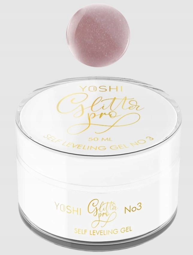 Yoshi Glitter Pro Uv Led gel No 3 50 ml