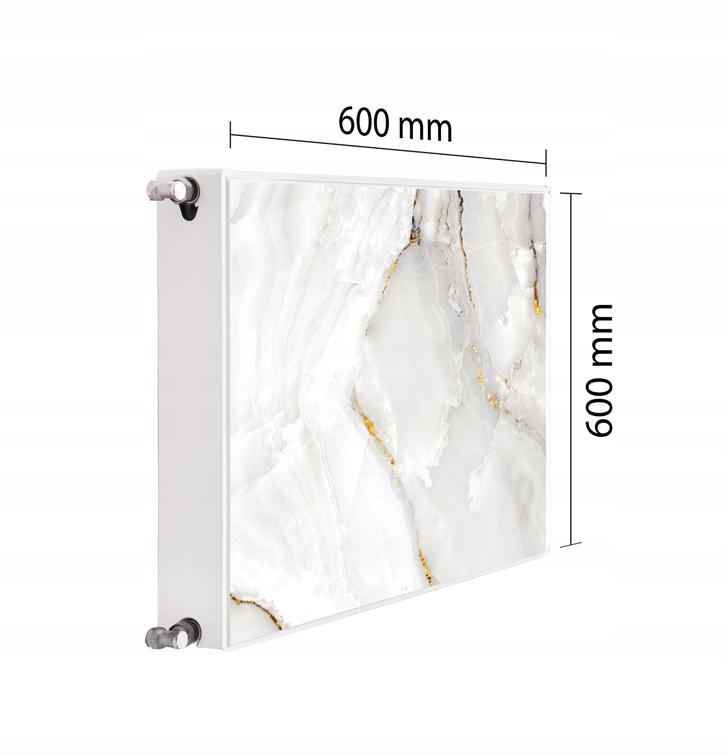 Magnetický Kryt Na Radiátor 60x60 Mramorová Podložka Magnet