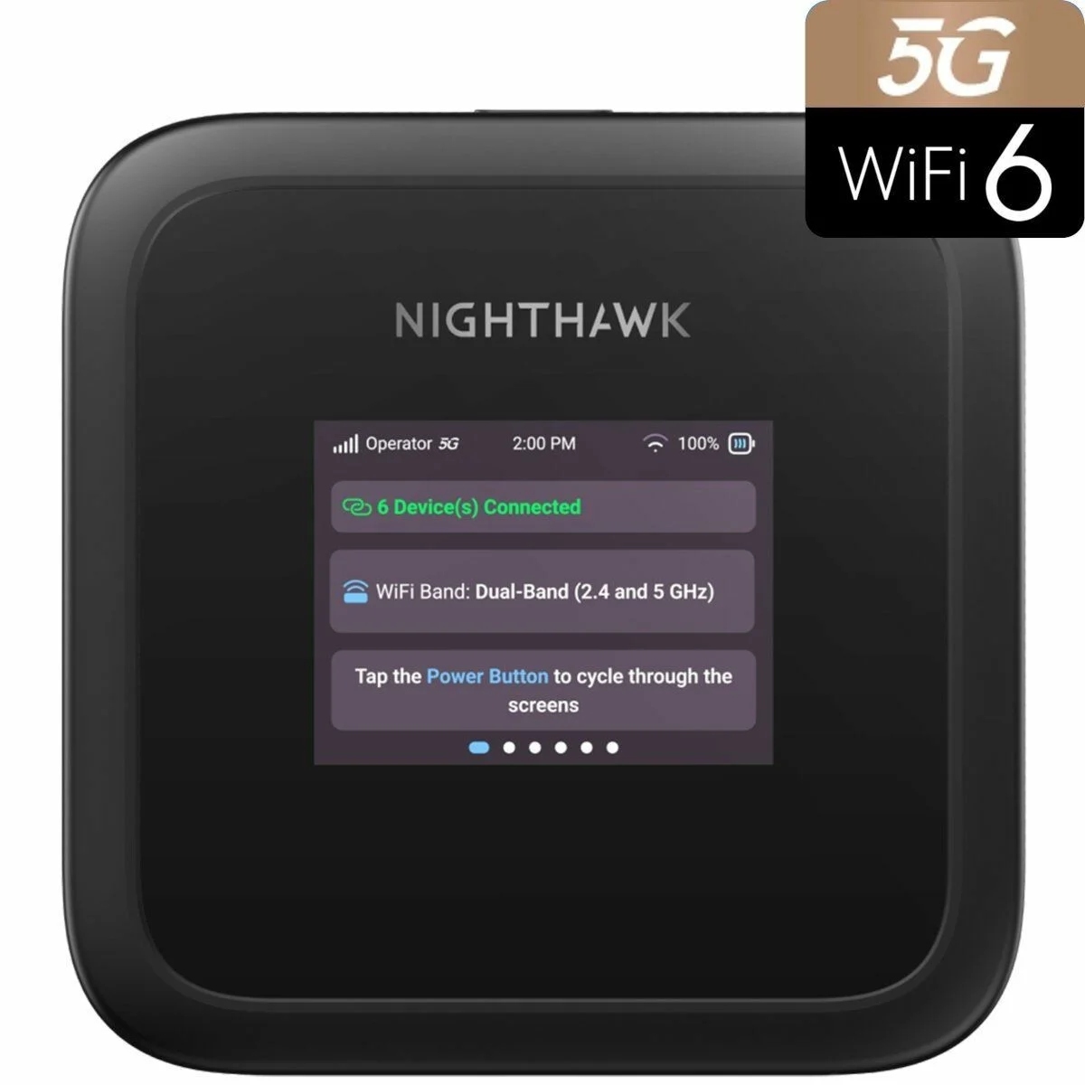 Netgear Nighthawk M3 Mobile Router Hot Spot 5G 2.5 Gb/s