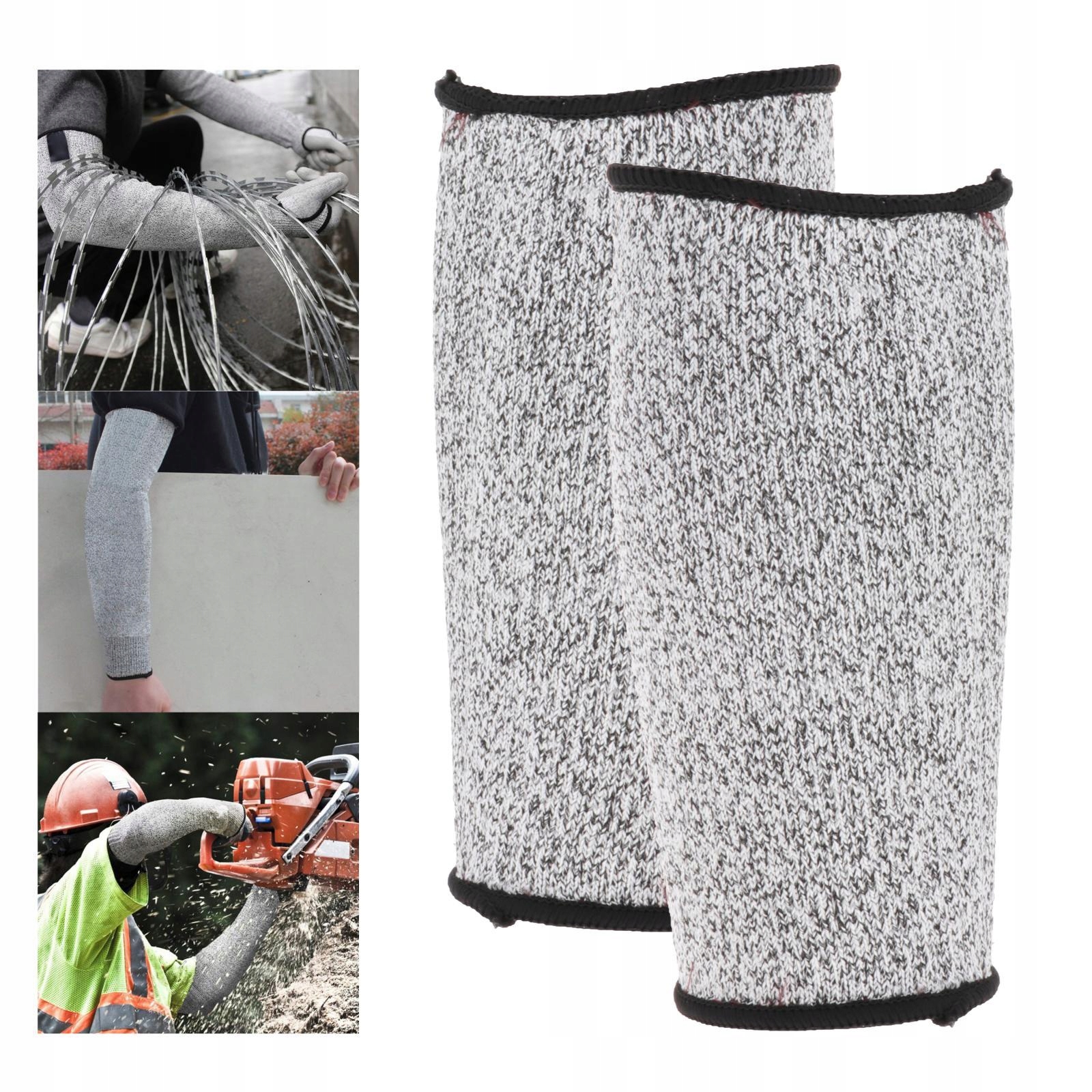 Cut Resistant Sleeves for Arm Work Protection 20cm Marka bez marki