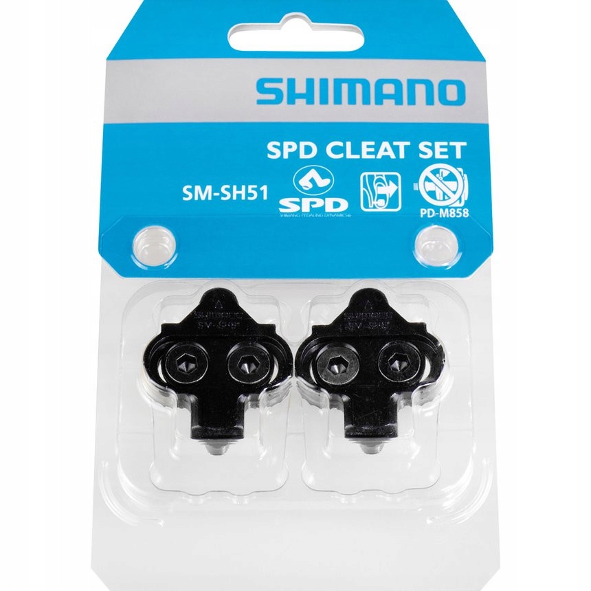 Shimano SM-SH51 bloki bez blaszki do MTB Dedykowany/a do rowery MTB (górskie) rowery trekking
