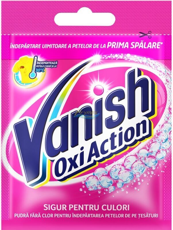 

Vanish Odplamiacz do Tkanin Proszek Oxi Action 30g