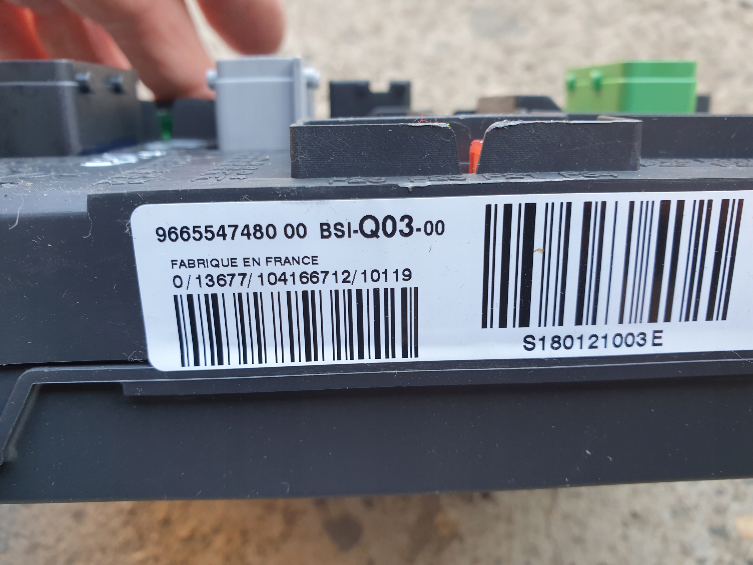 computer 1.6 HDI CITROEN c4 B7 II DS4 Montaggio 9675682180