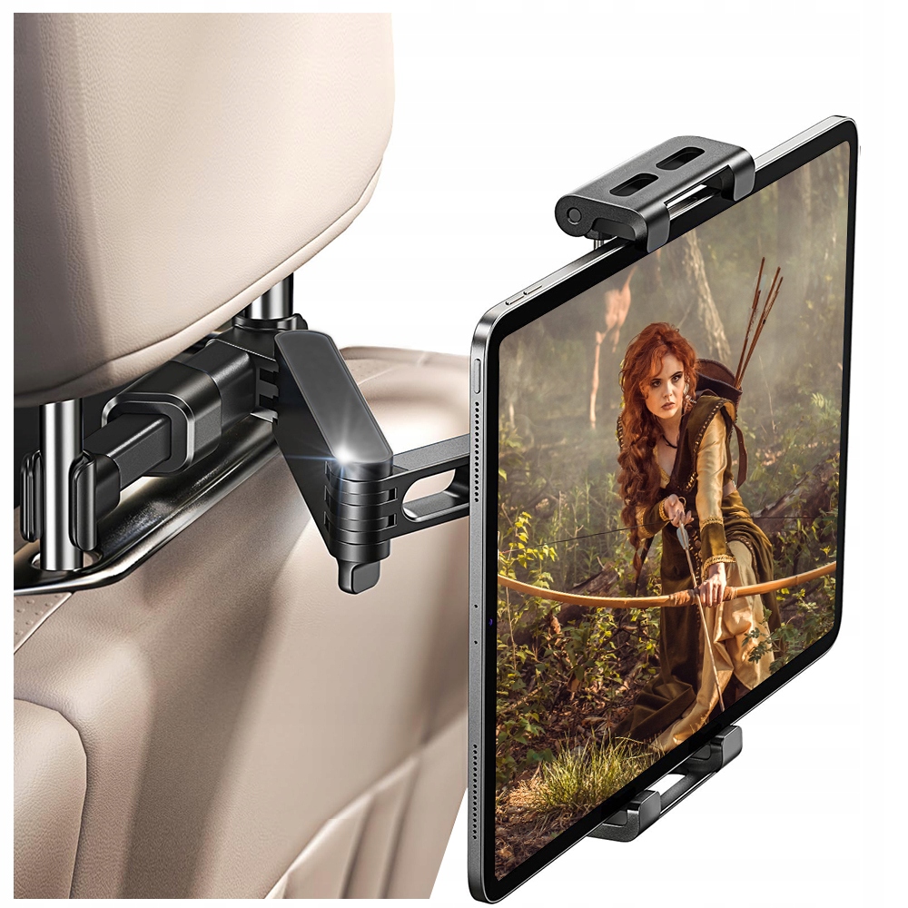 NA PREZENT MOCNY UCHWYT SAMOCHODOWY NA TABLET DO AUTA ZAGŁÓWKA