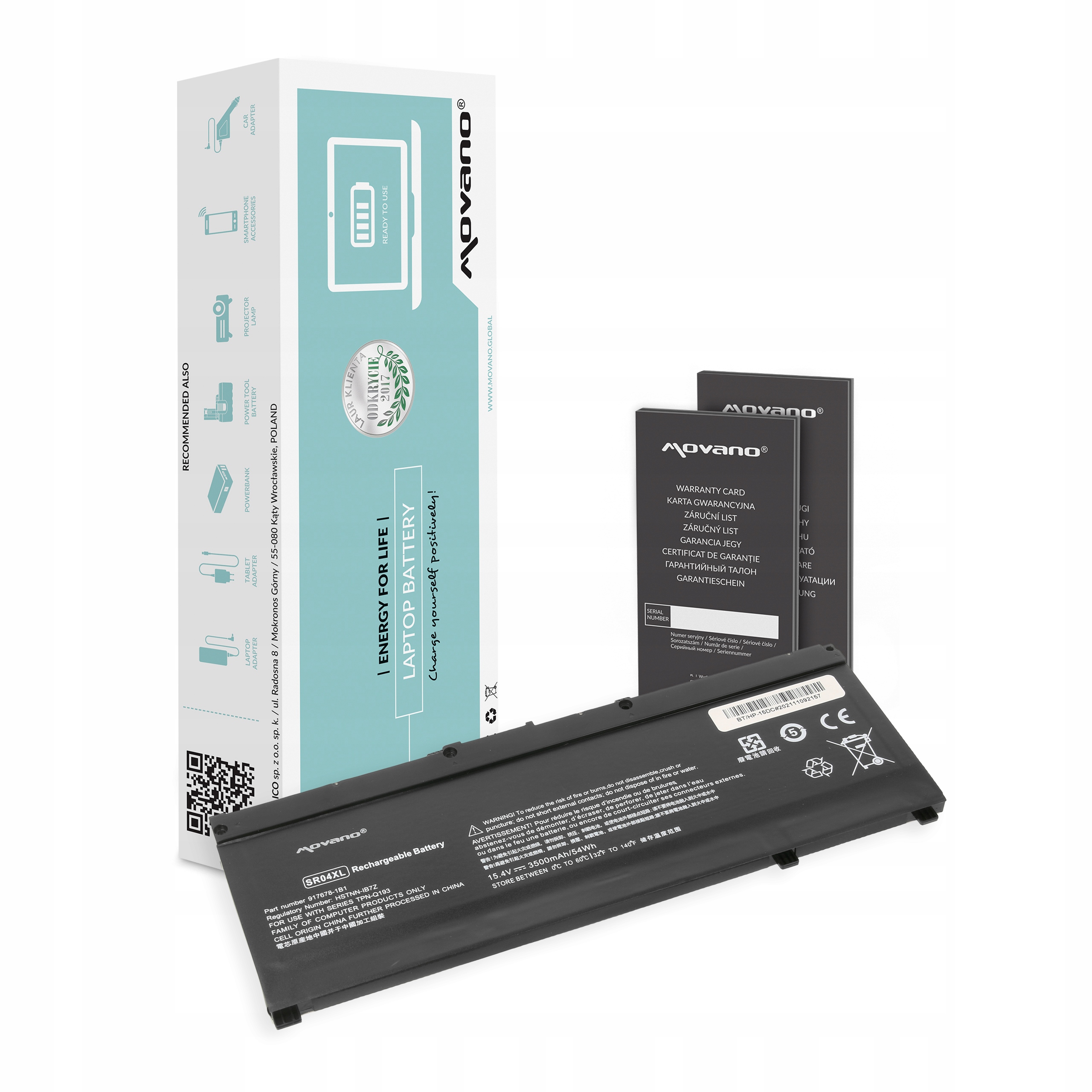 

Bateria SR04XL TPN-C133 do Hp Omen 15-DC 15-CE