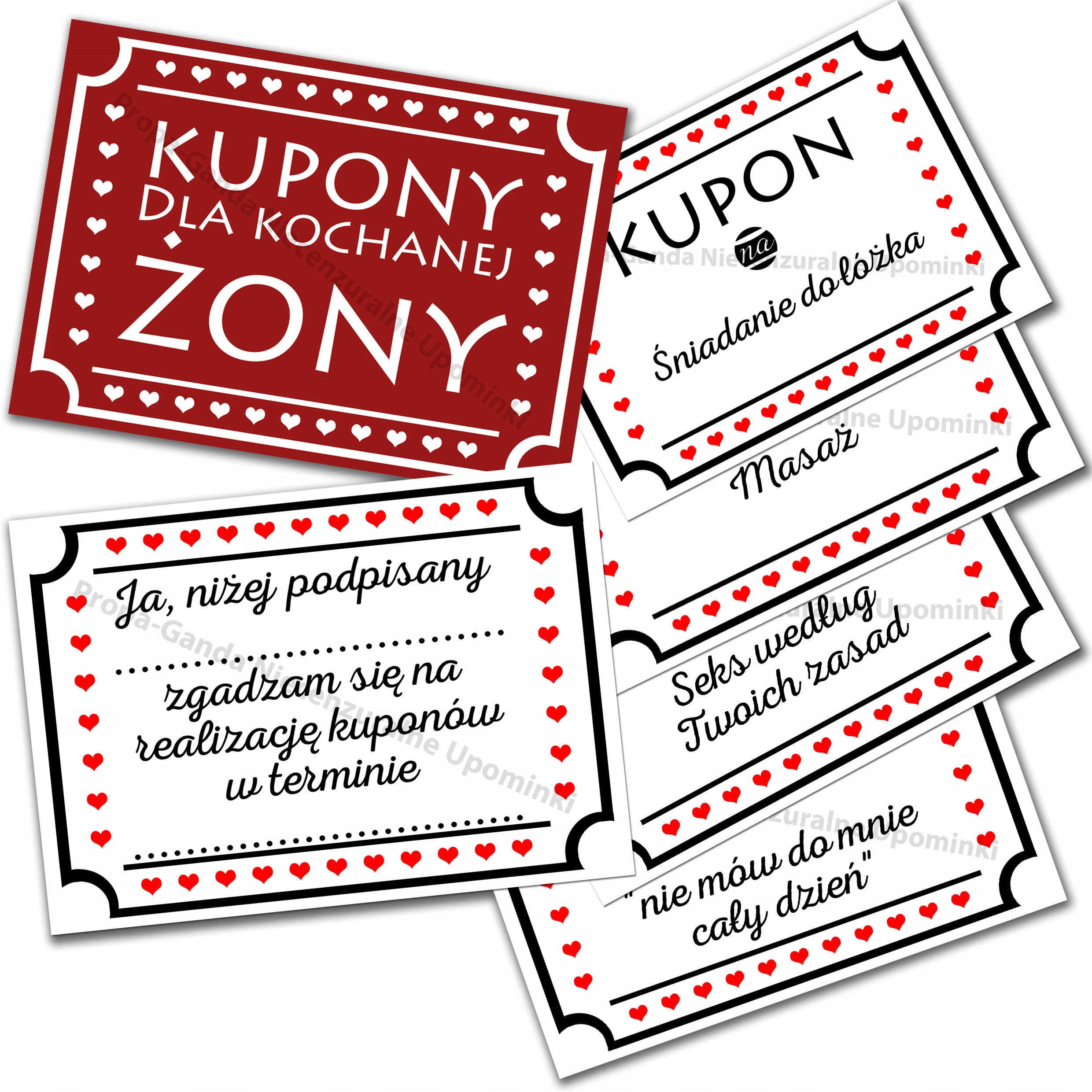 

Kupony Miłości Przyszłej Żony Wieczór Panieński