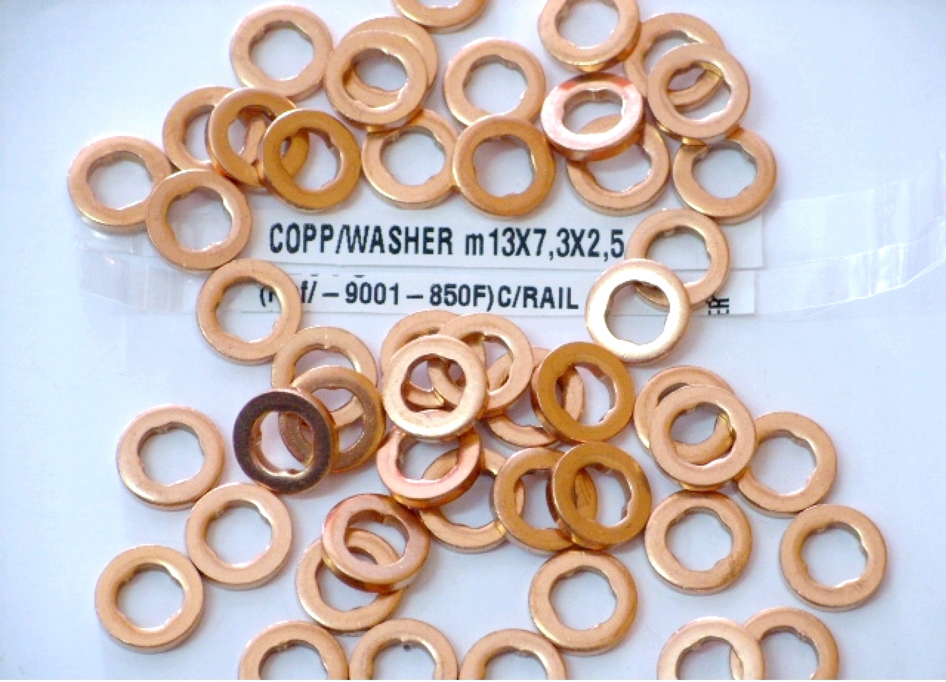 F00VC17505 PODKLADKA TERM WTRYSKIWACZA CR 50szt Numer katalogowy czesci F00VC17505