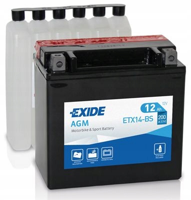 Exide Batéria 12V 12Ah 200A 150x87x145