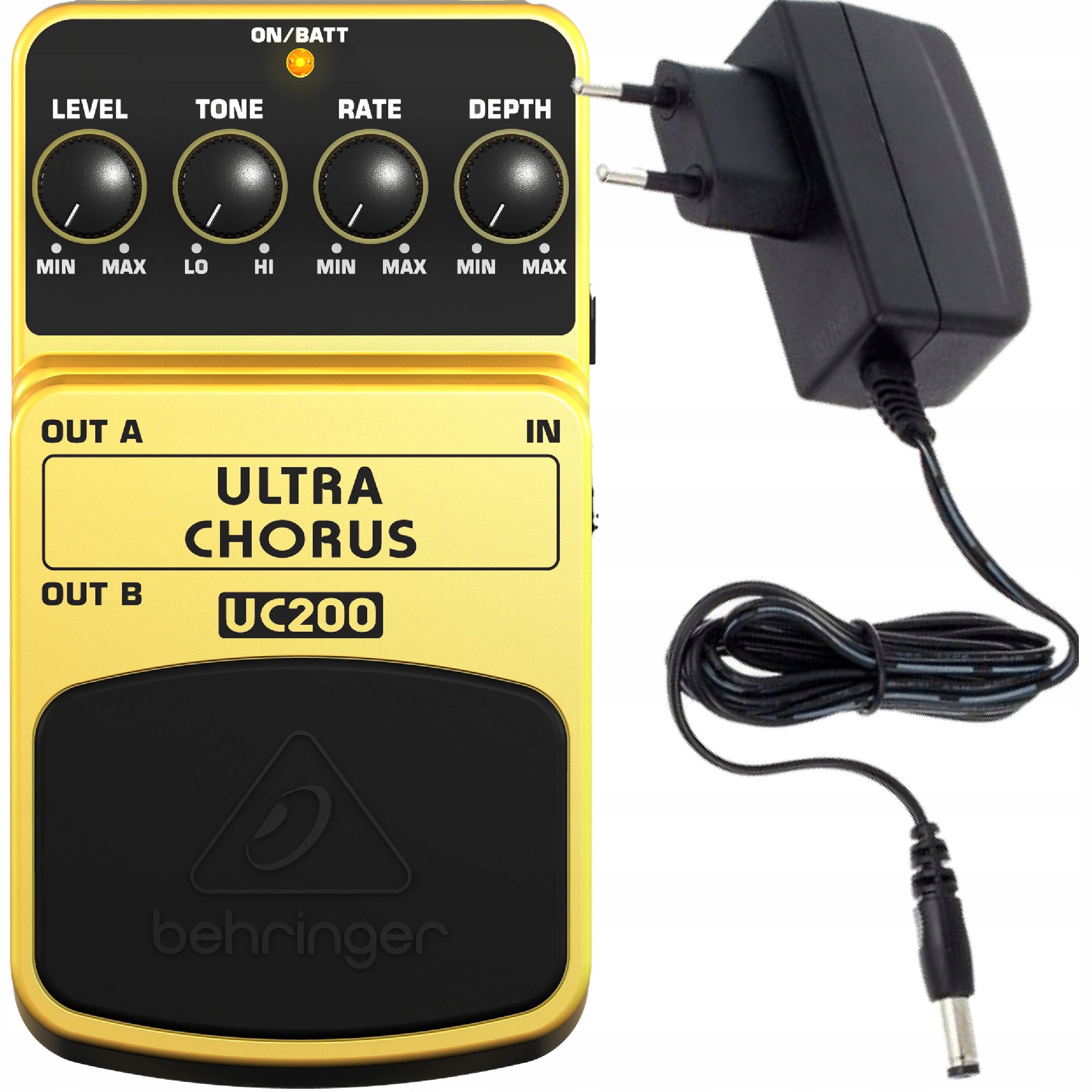 Kytarový efekt Behringer UC200 Ultra Chorus Napájecí zdroj 9V Set