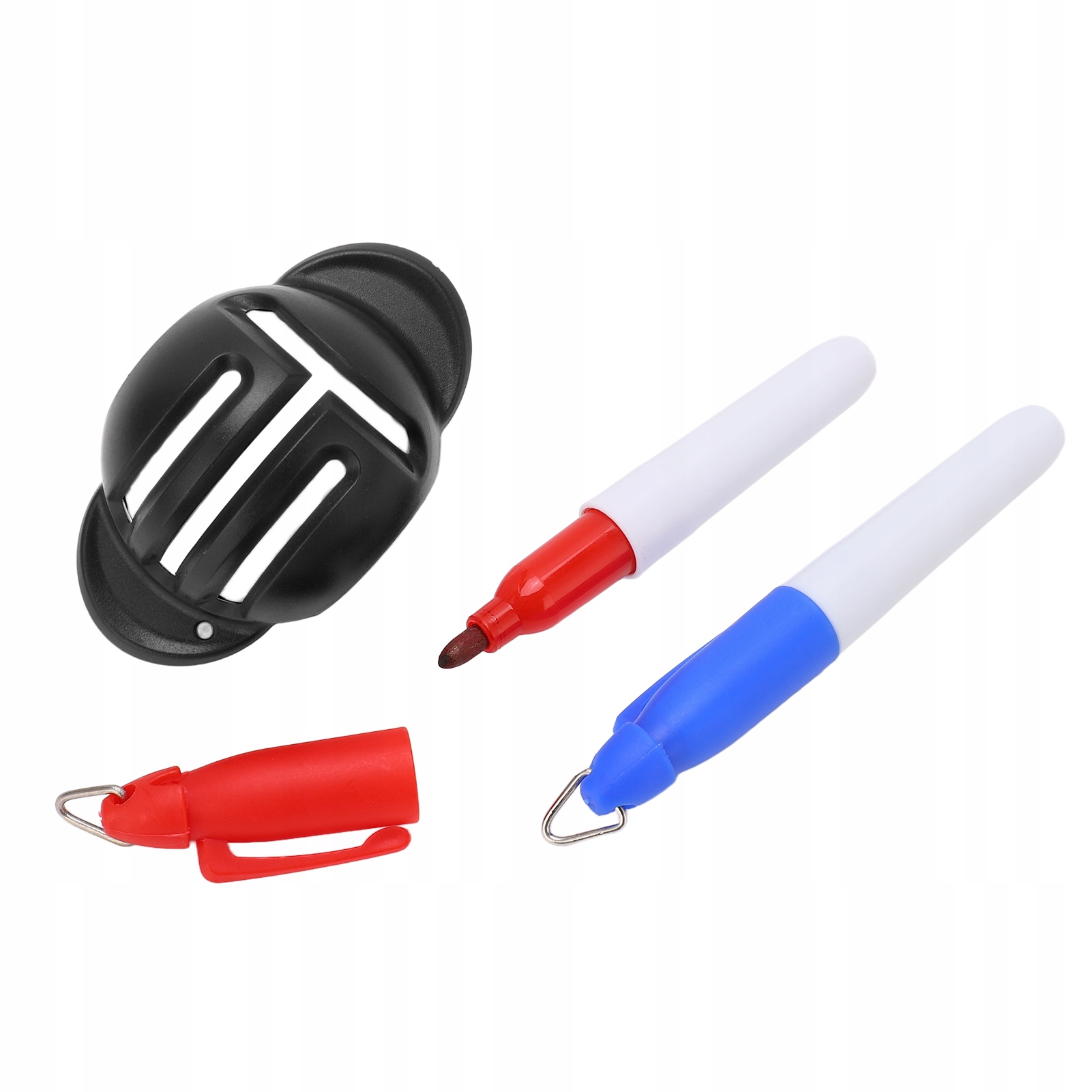 Linia golfowa marker urządzenia Stencil Golf Ball Triple Track 3 F1