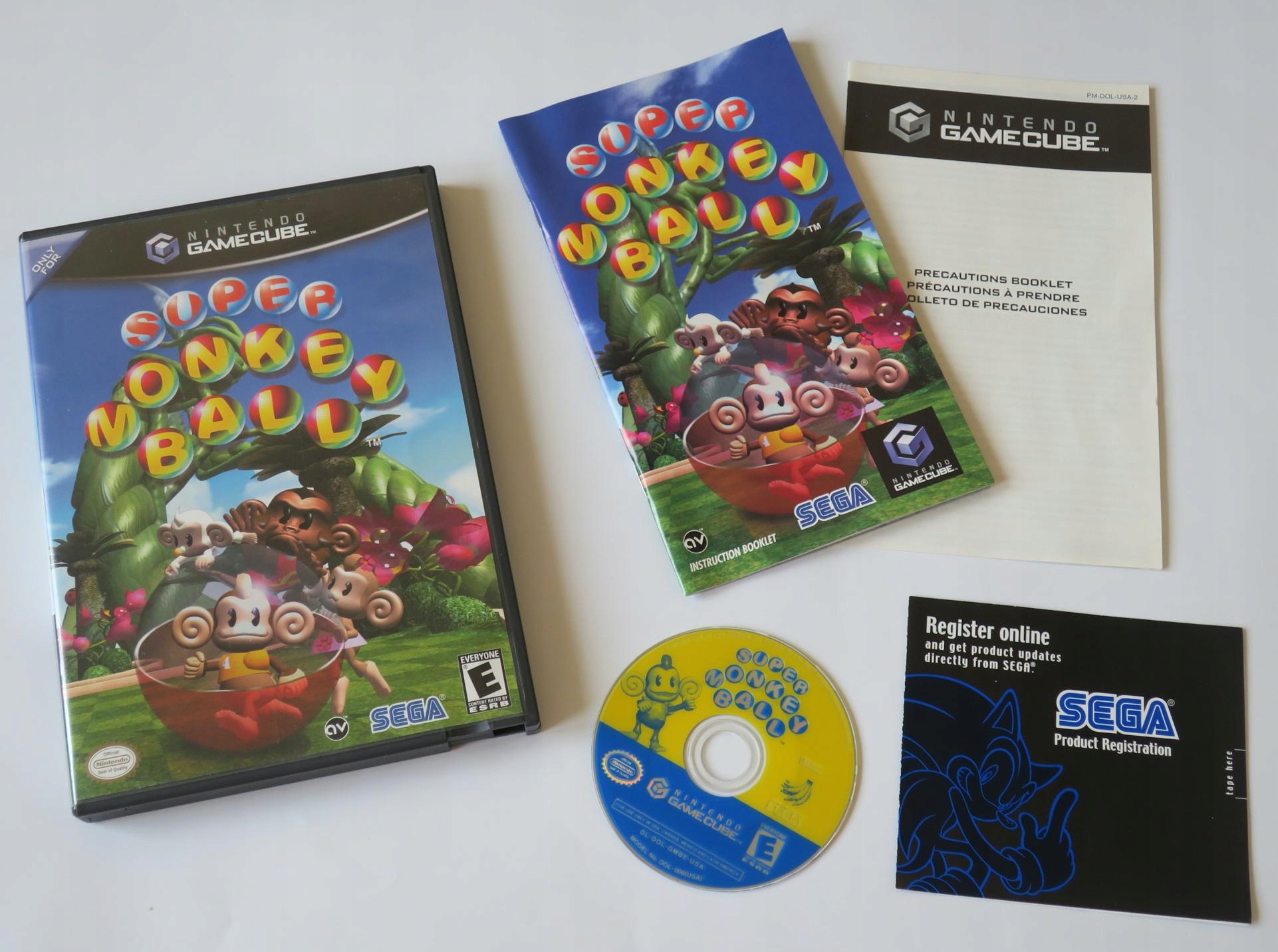 NGC SUPER MONKEY BALL NTSC/U NINTENDO GAMECUBE Platforma Nintendo GameCube